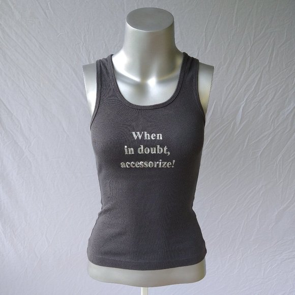 Troo Accessorize Tank Top - Picture 1 of 3
